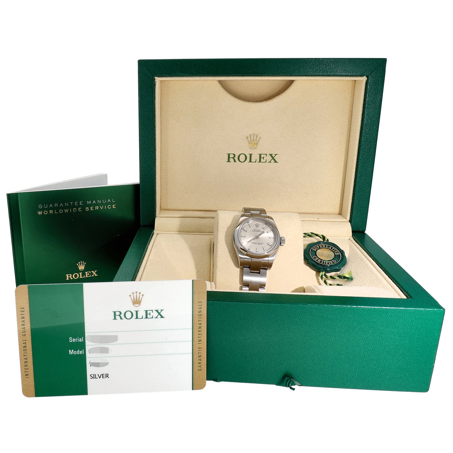 Rolex Oyster Perpetual 176200 26mm Stainless Steel Watch