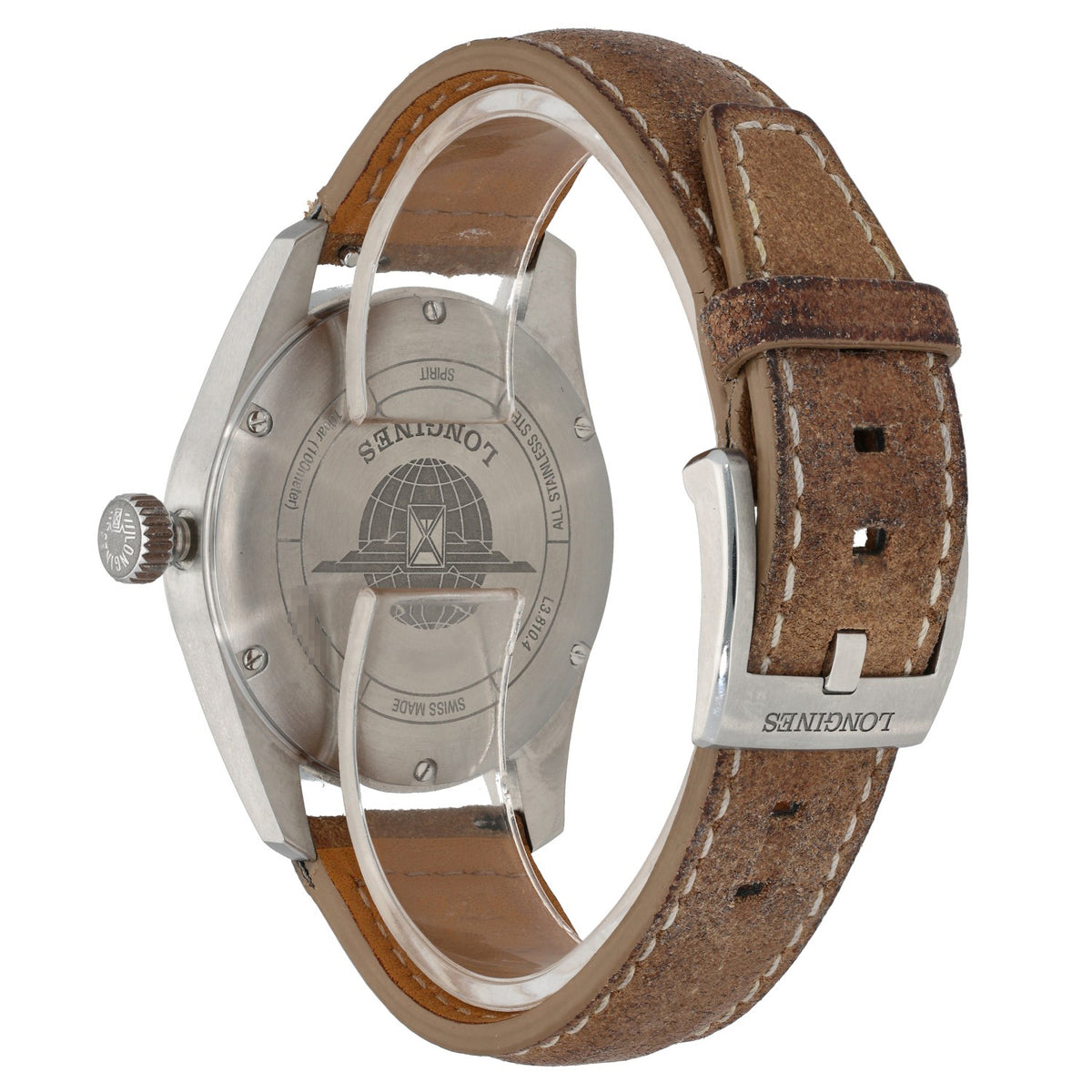Longines Spirit L3.810.4.03.2 40mm Stainless Steel Watch