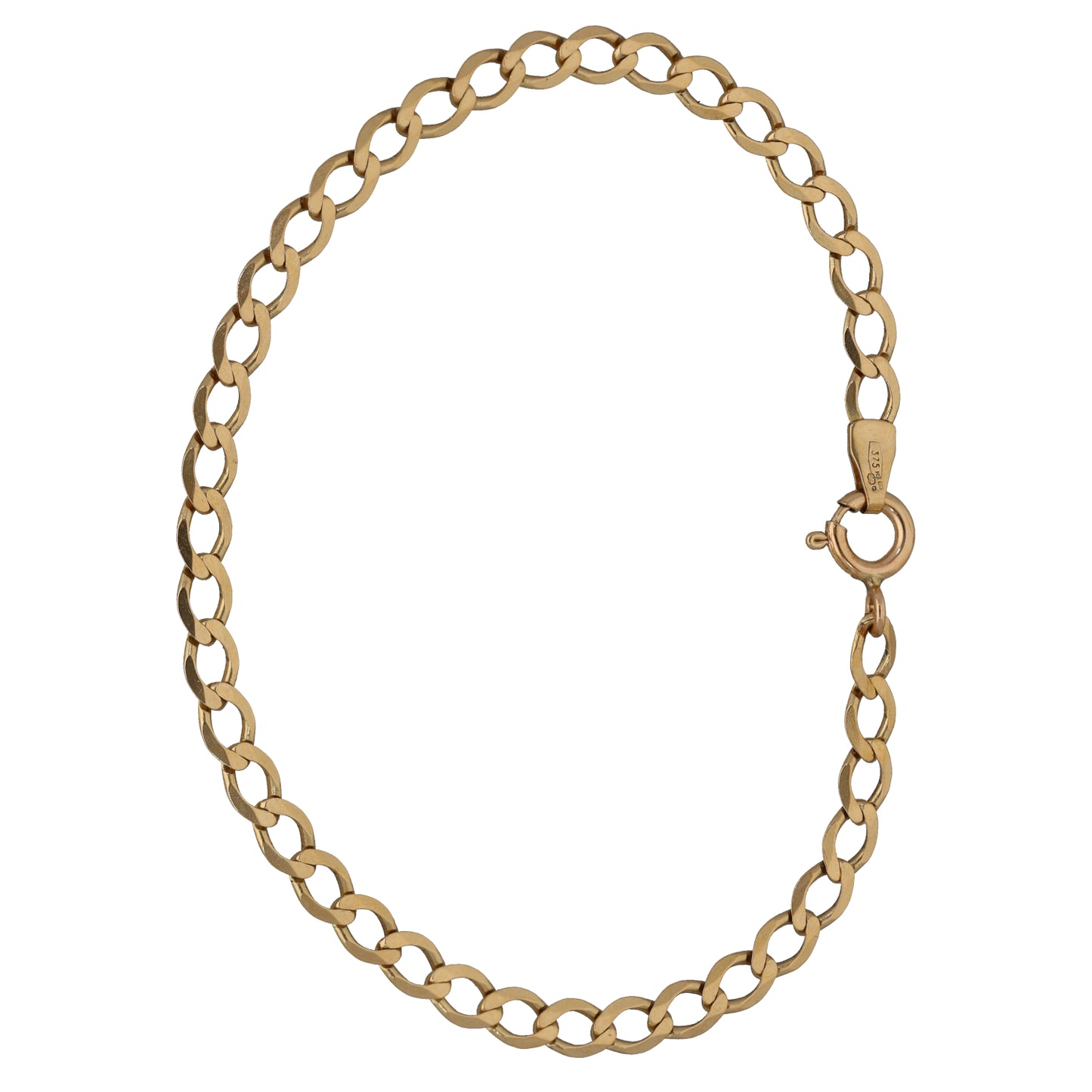 9ct Gold Curb Bracelet