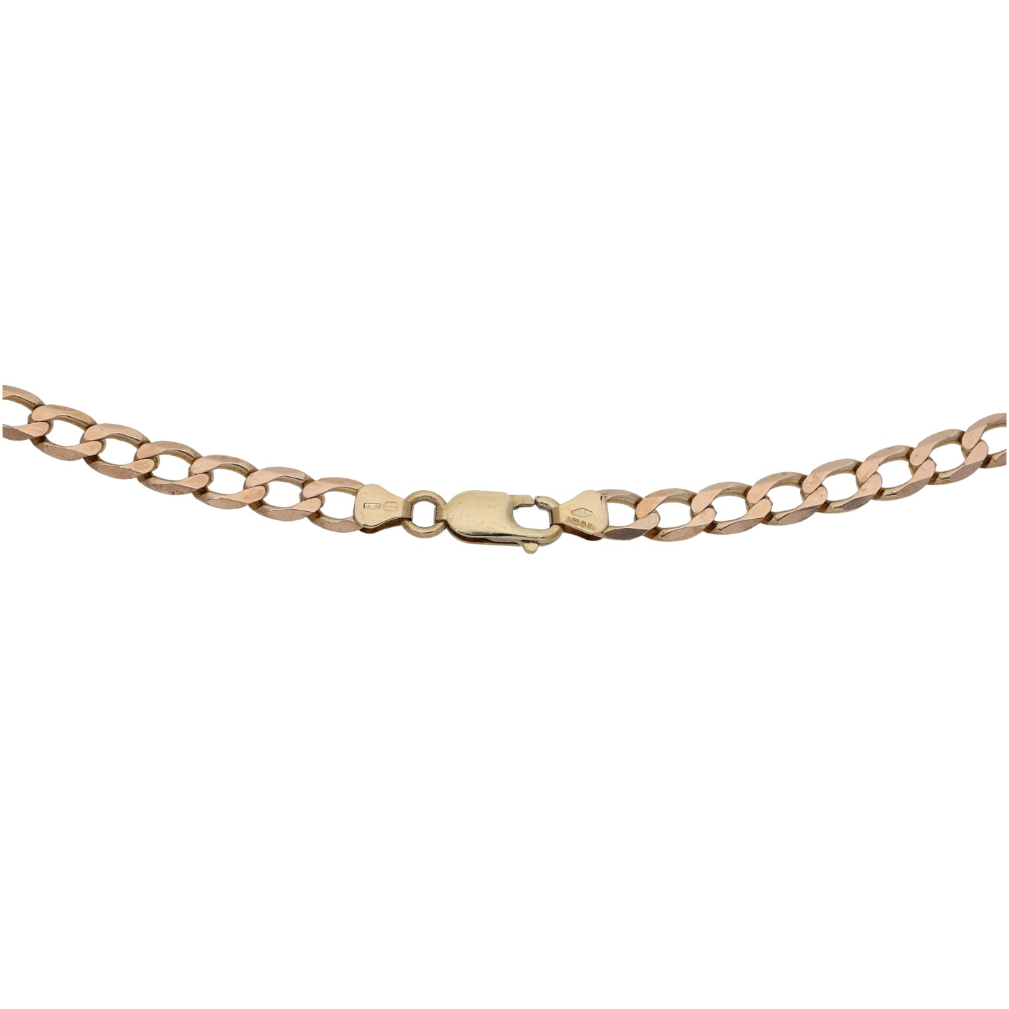 9ct Gold Curb Chain 20"