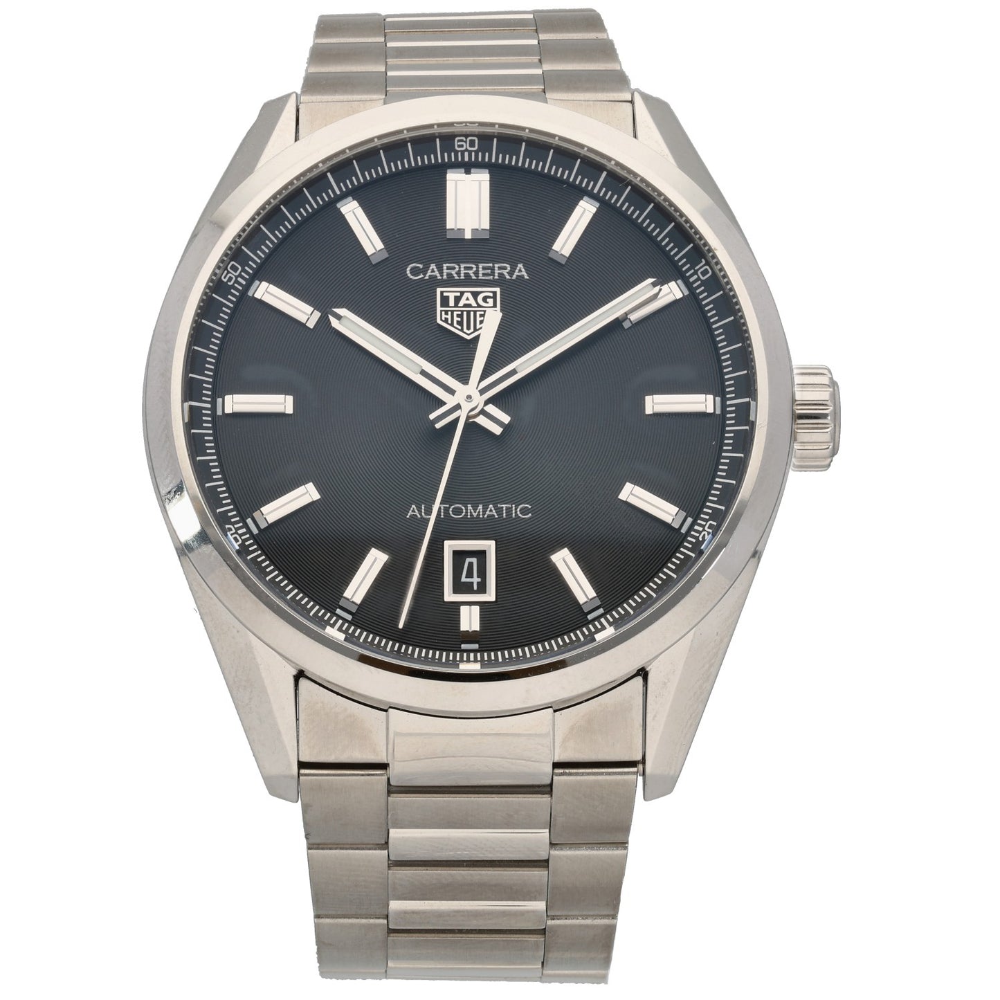 Tag Heuer Carrera WBN2110 39mm Stainless Steel Watch (Ex-Display)