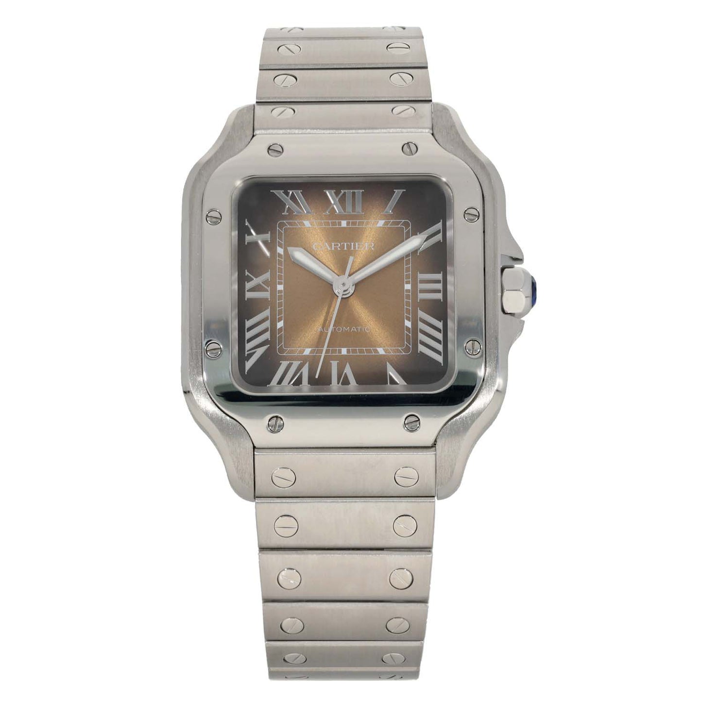 Cartier Santos De Cartier WSSA0065 35mm Stainless Steel Watch