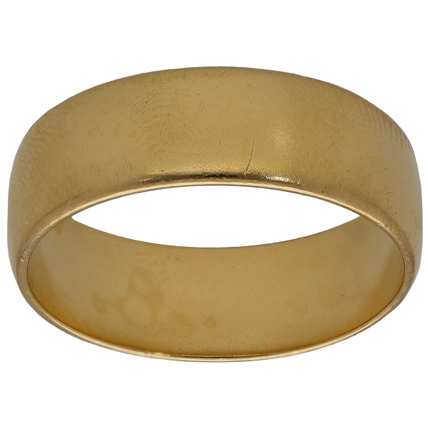 22ct Gold Plain Wedding Ring Size R