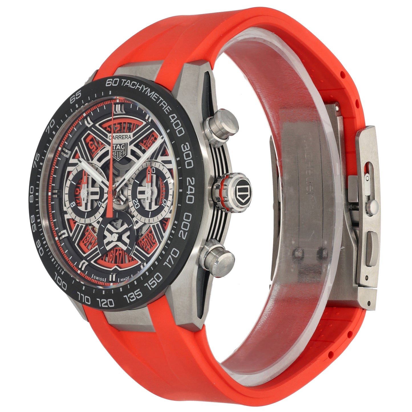 Tag Heuer Carrera CBU2082 44mm Titanium Watch