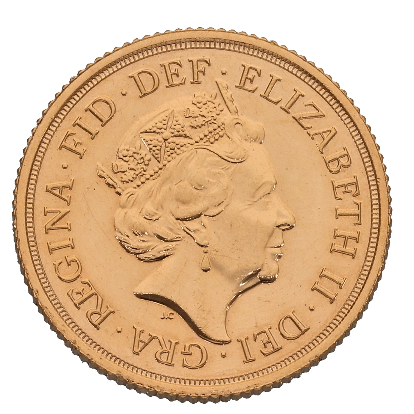 22ct Gold Queen Elizabeth II Full Sovereign Coin 2017