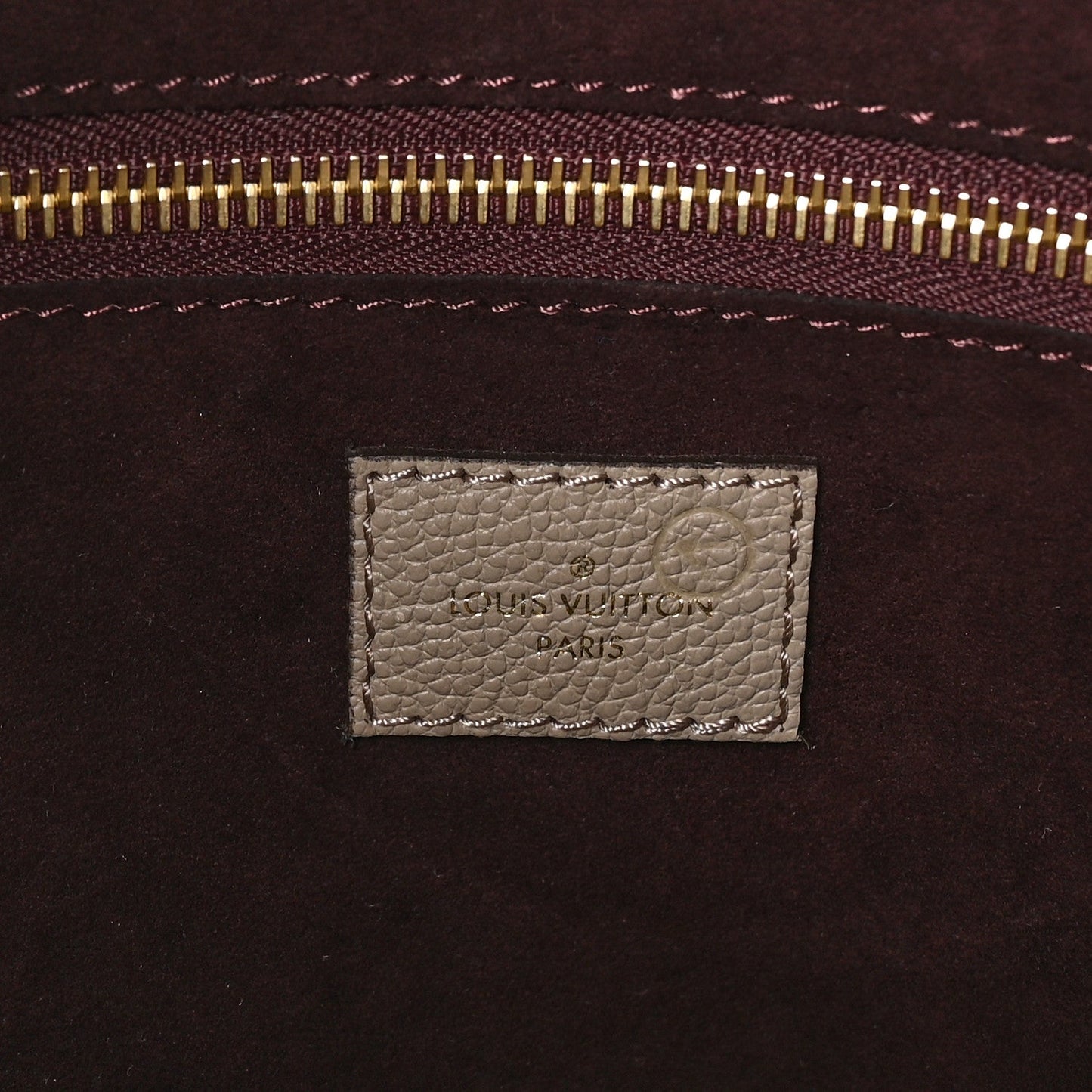 Louis Vuitton Neverfull MM Empreinte Leather Bag - Tourterelle