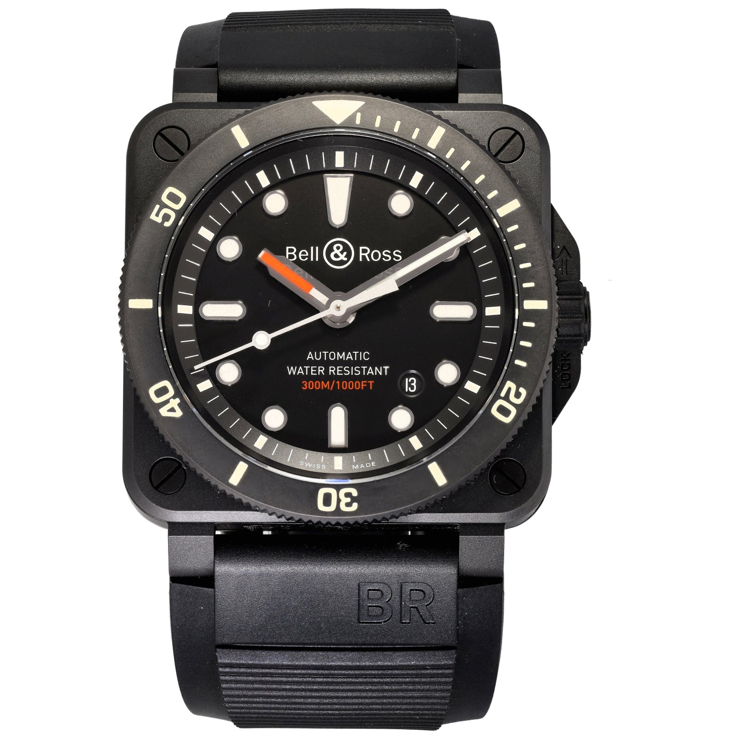Bell & Ross BR03 BR03-92 42mm Ceramic Watch
