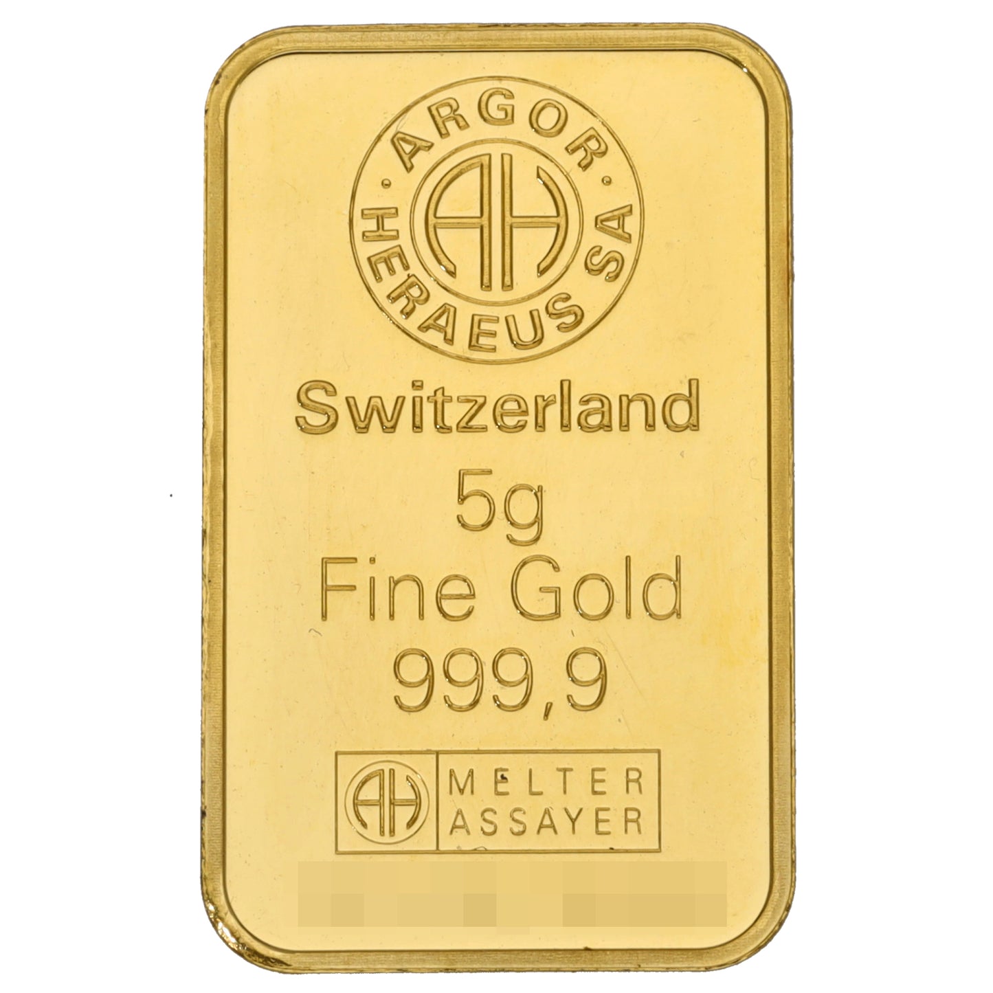 24ct 5g Gold Bar