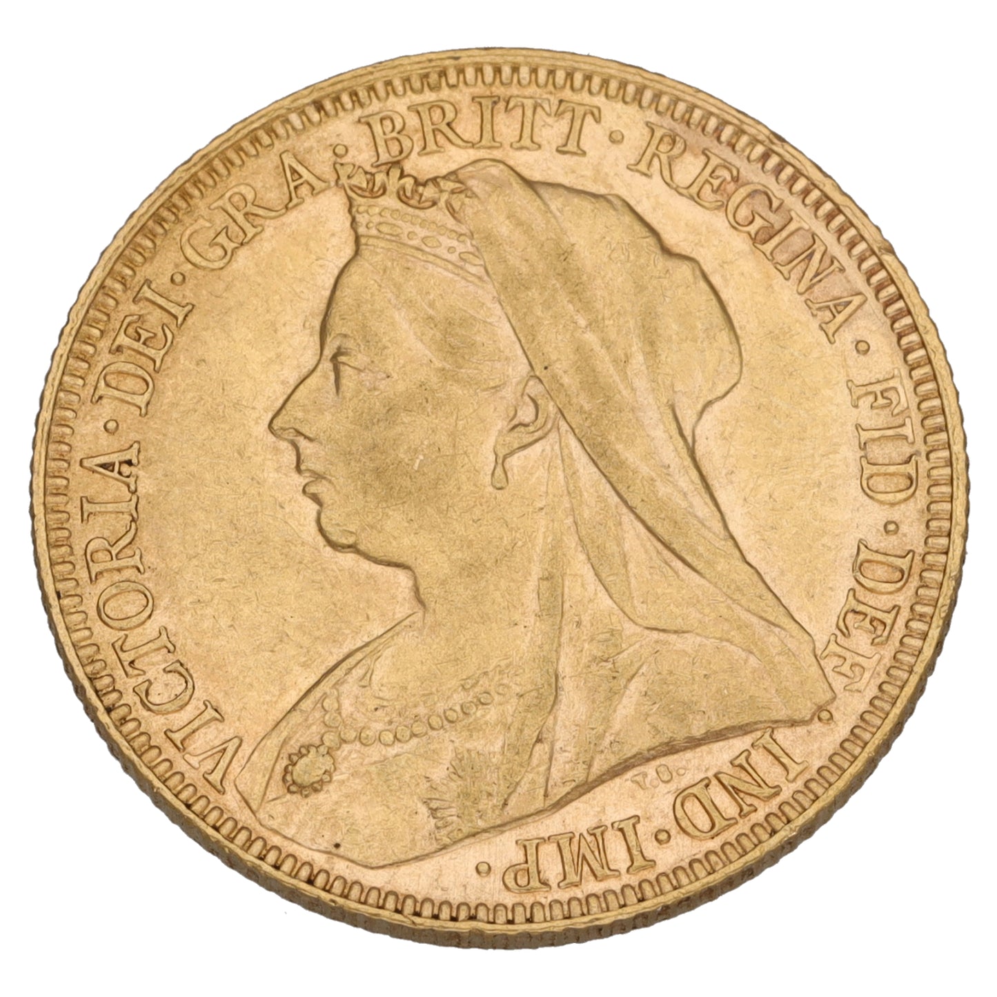 22ct Gold Queen Victoria Full Sovereign Coin 1894