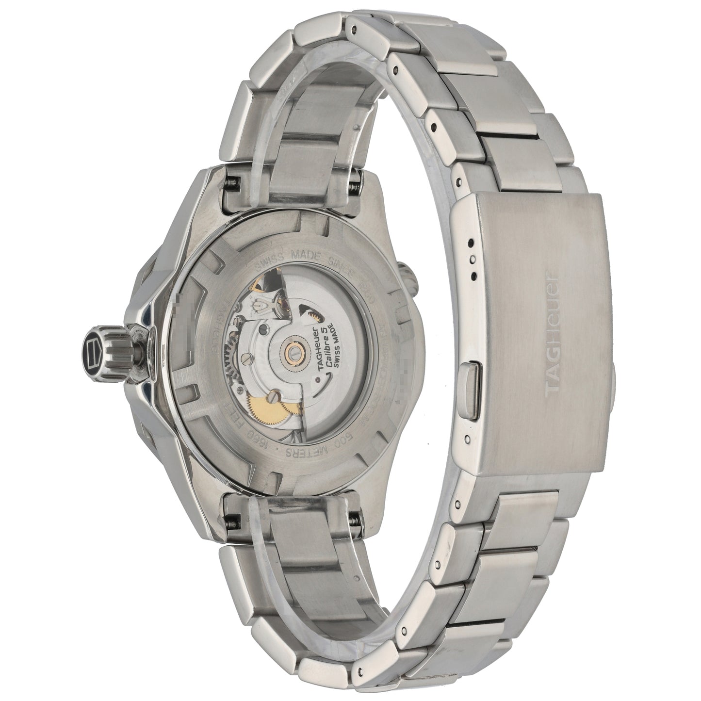 Tag Heuer Aquaracer Calibre 5 WAJ2114 43mm Stainless Steel Watch