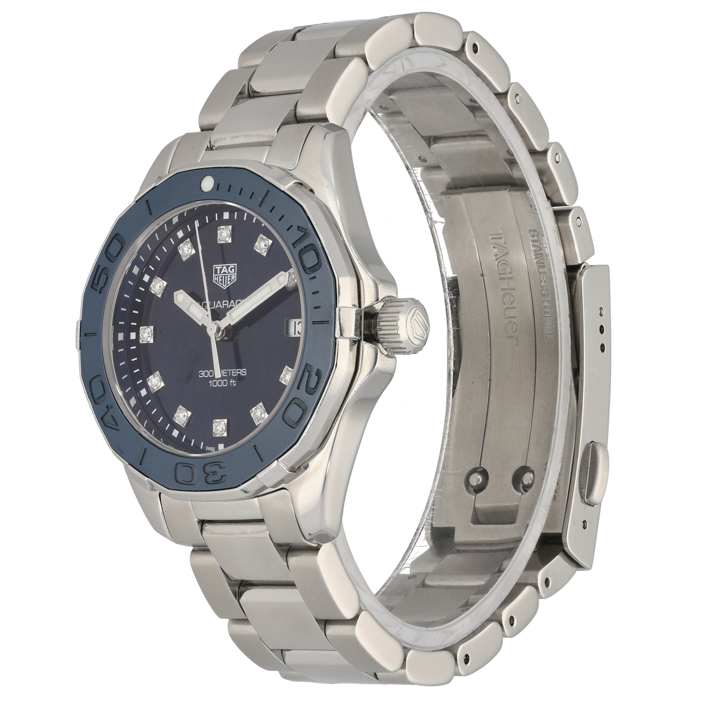 Tag Heuer Aquaracer WAY131L 35mm Stainless Steel Watch