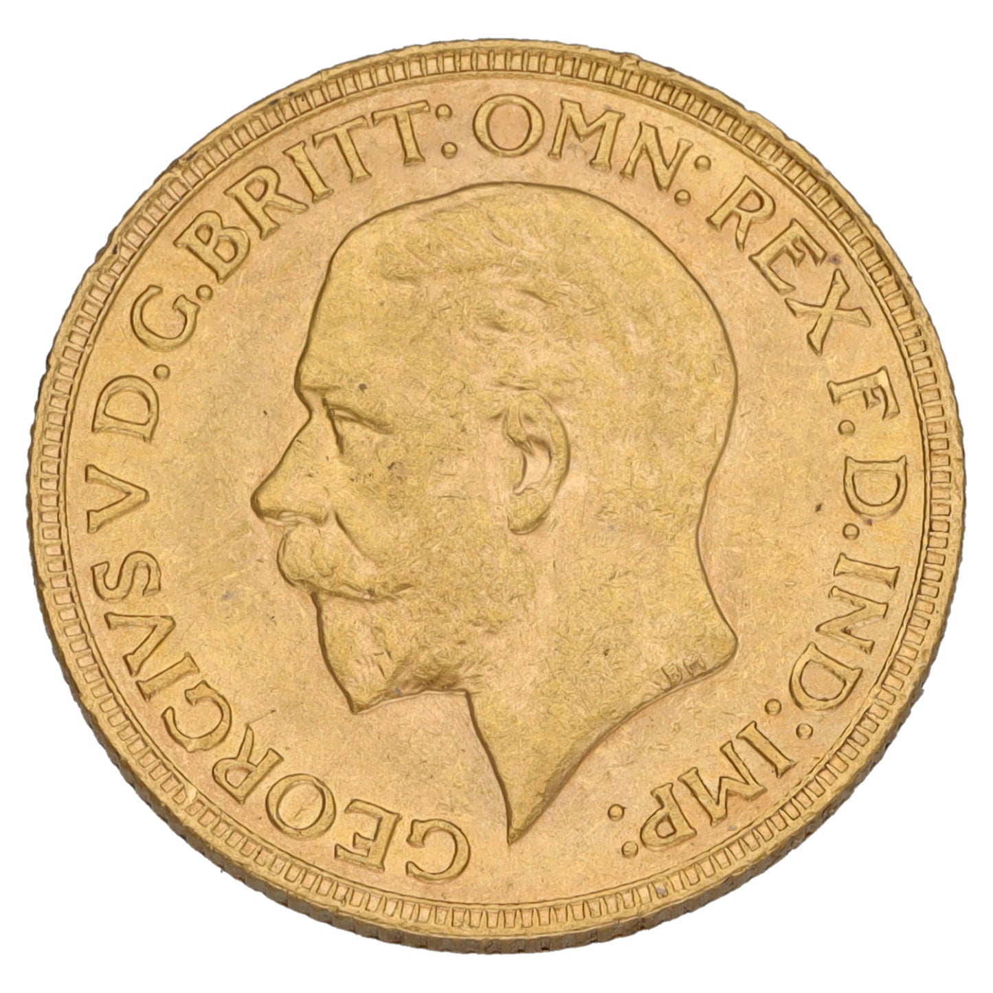 22ct Gold King George V Full Sovereign Coin 1931
