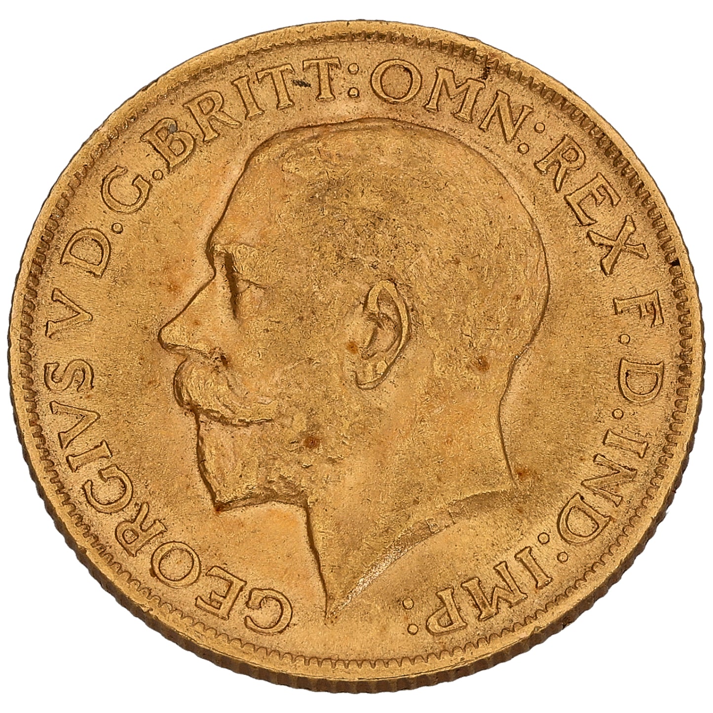 22ct Gold King George V Full Sovereign Coin 1912
