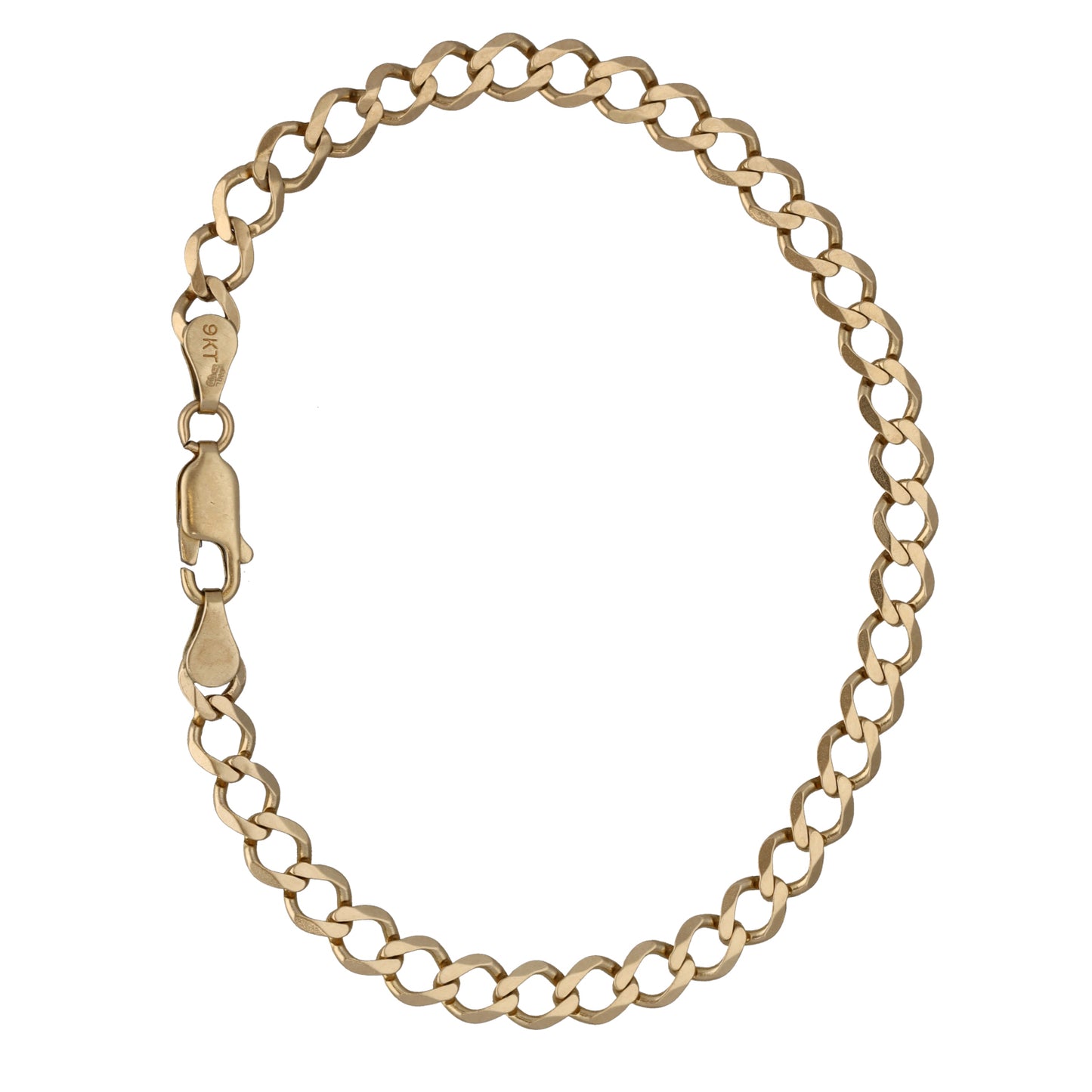 9ct Gold Curb Bracelet