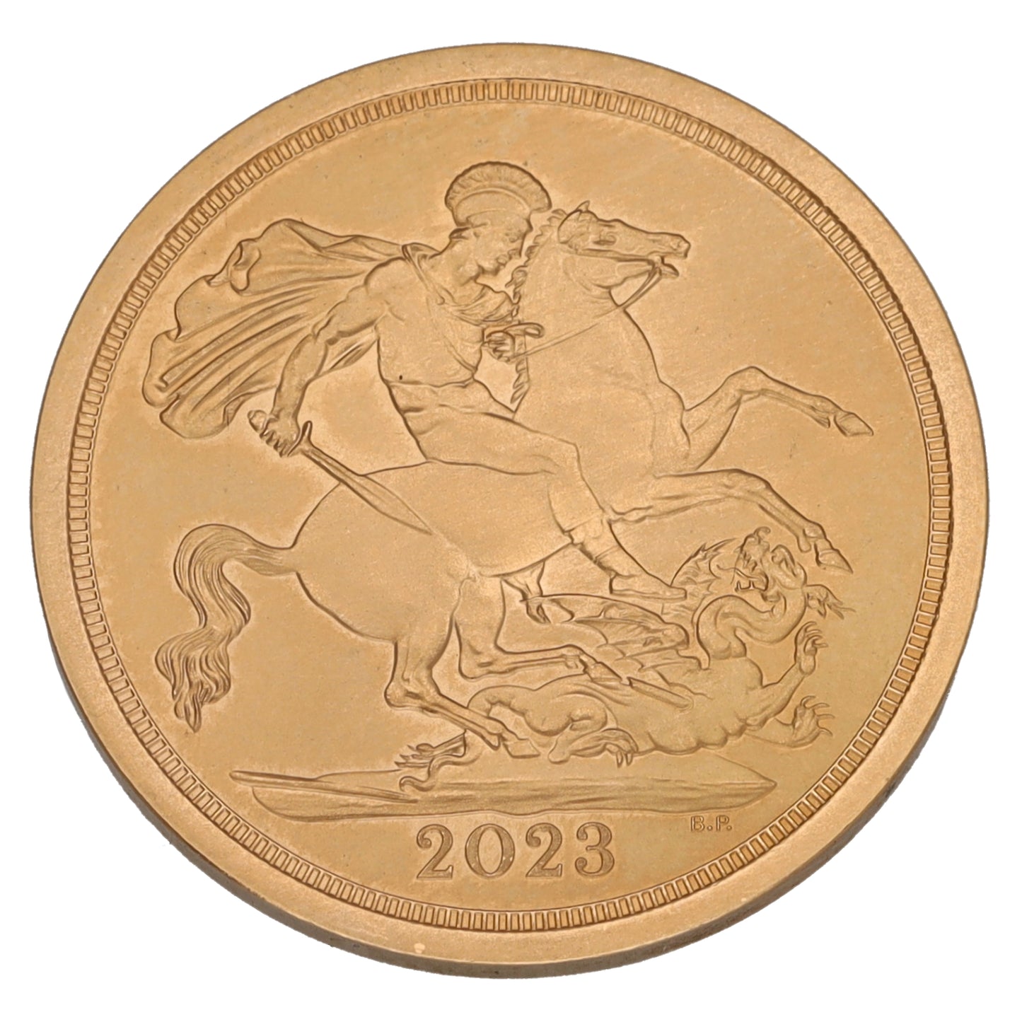22ct Gold King Charles III Full Sovereign Coin 2023