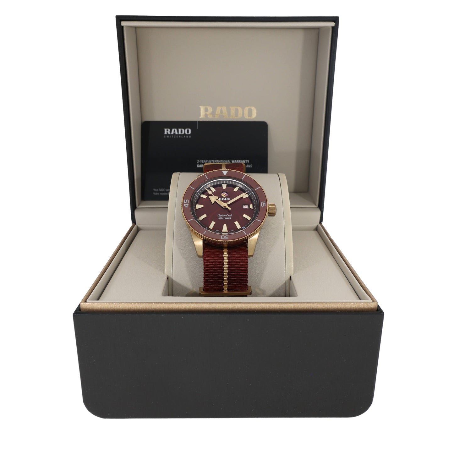 Rado HyperChrome 763.0504.3 42mm Bronze Watch