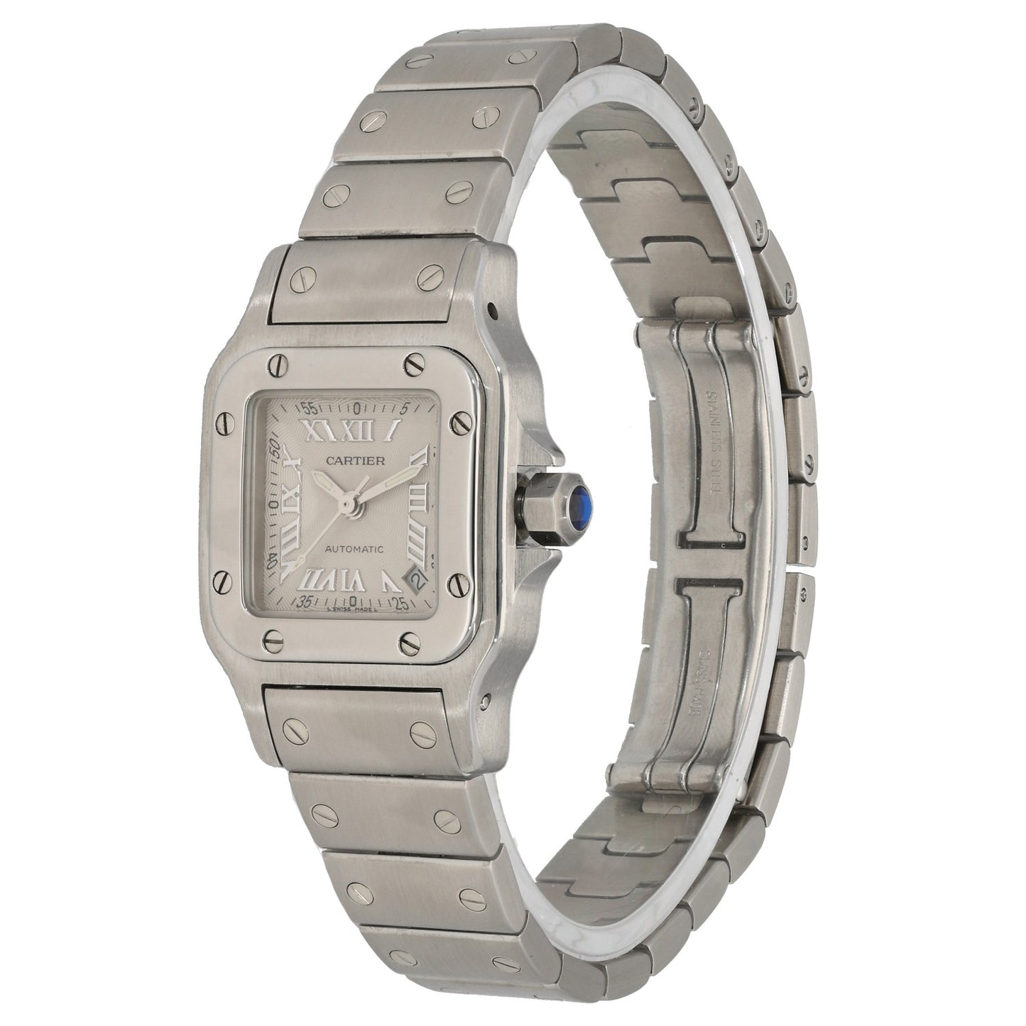 Cartier Santos W20044D6 24mm Stainless Steel Watch