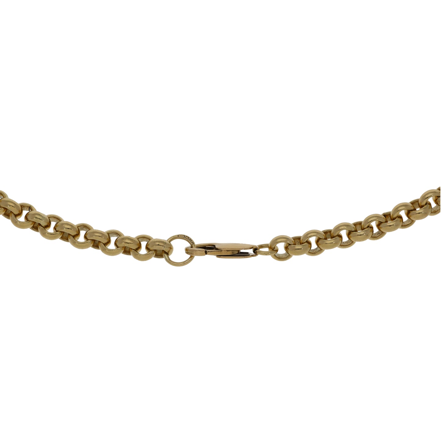 9ct Gold Belcher Chain 16"