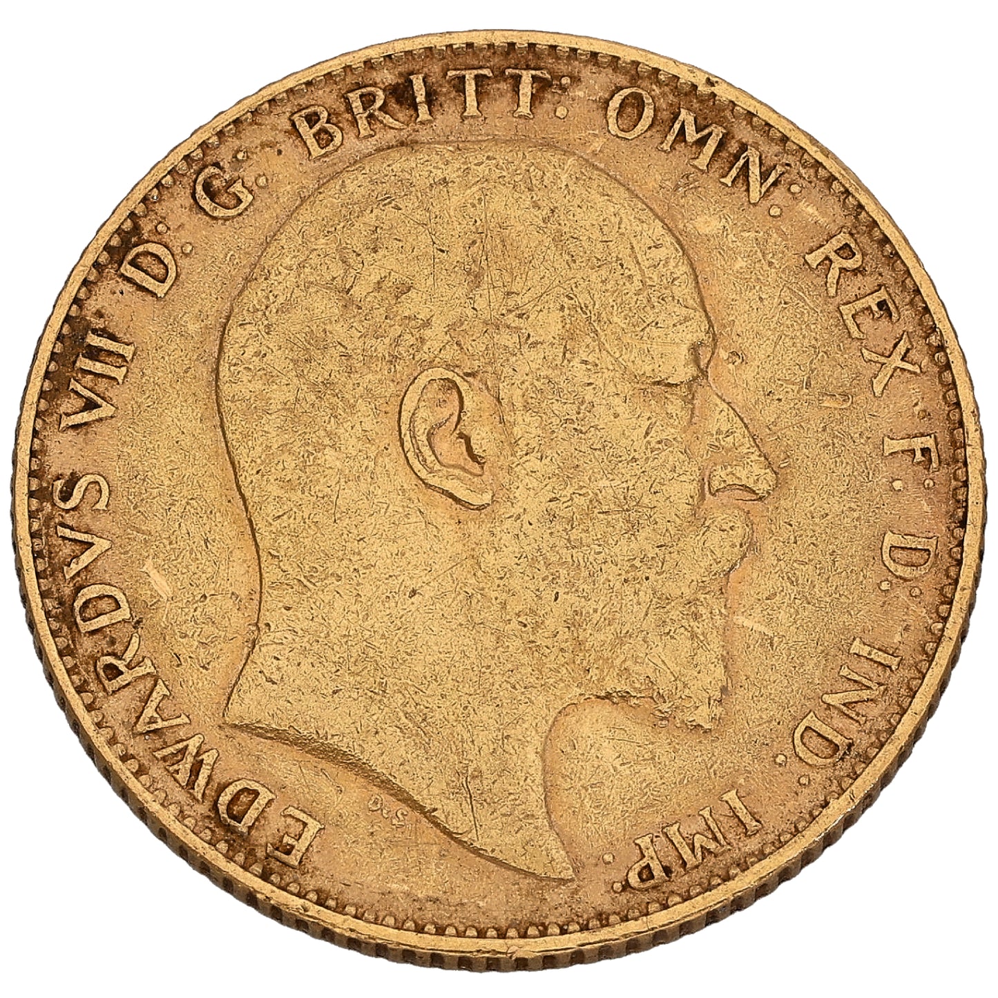 22ct Gold King Edward VII Full Sovereign Coin 1907