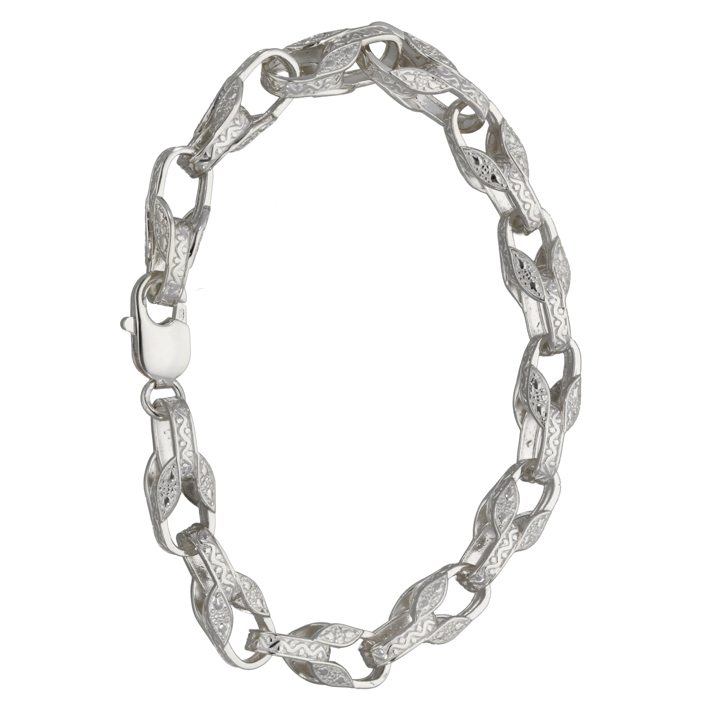 New Sterling Silver Tulip Bracelet