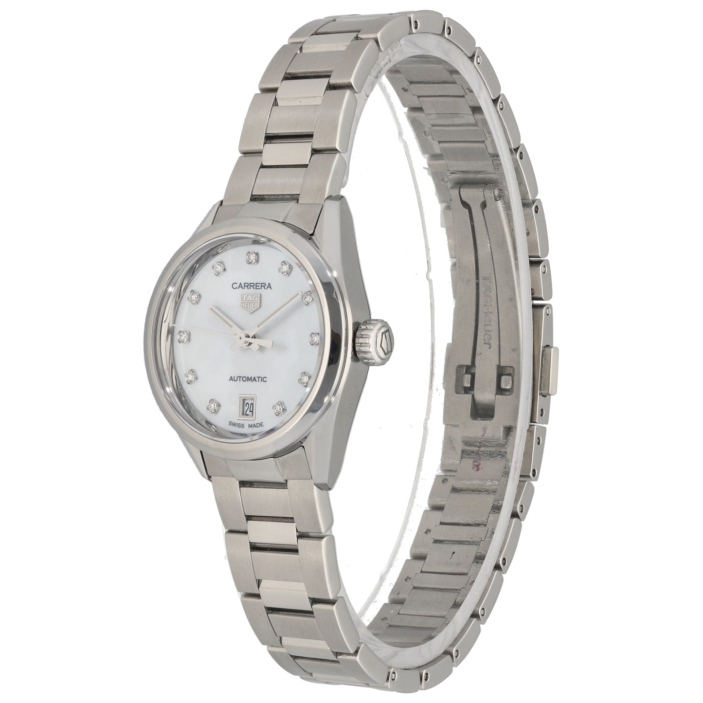 Tag Heuer Carrera WBN2412 29mm Stainless Steel Watch