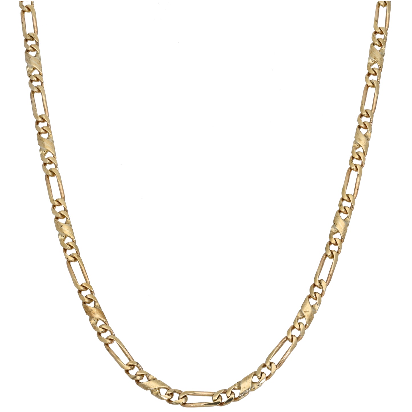 9ct Gold Figaro Chain 20"