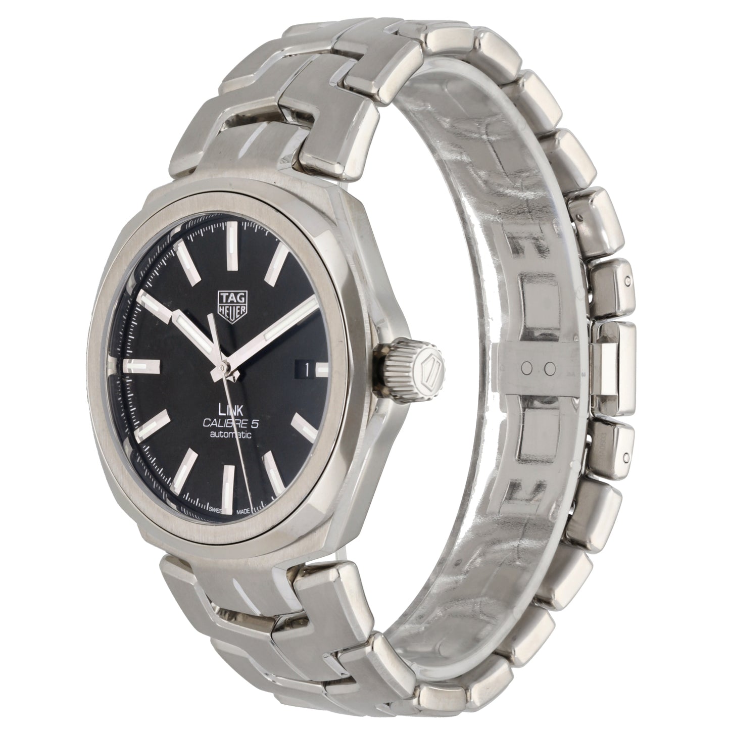 Tag Heuer Link WBC2110 41mm Stainless Steel Watch