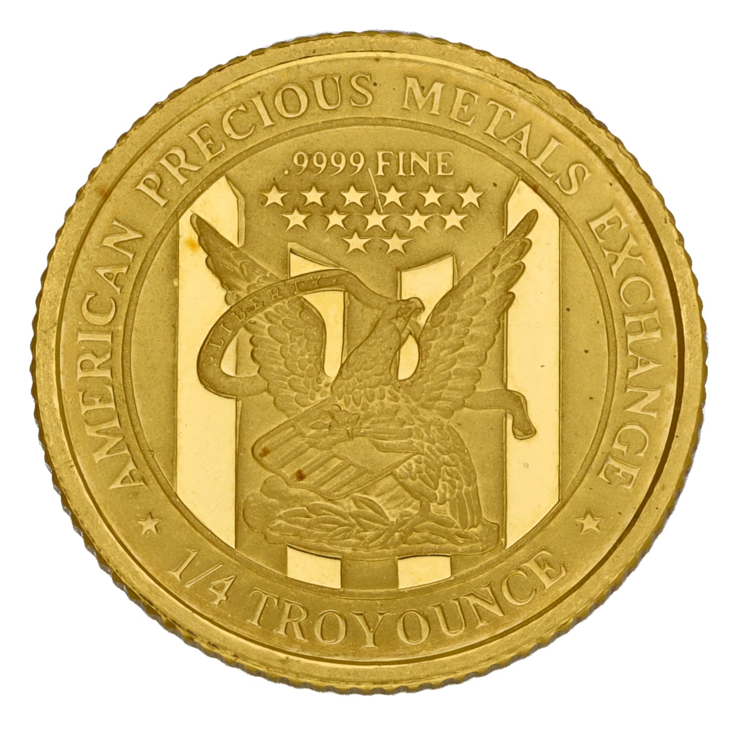 24ct Gold 1/4 OZ Coin Bar