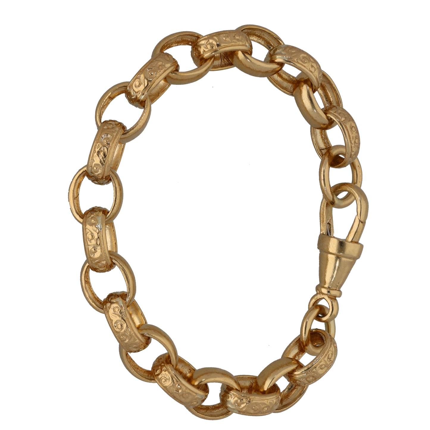 9ct Gold Belcher Bracelet
