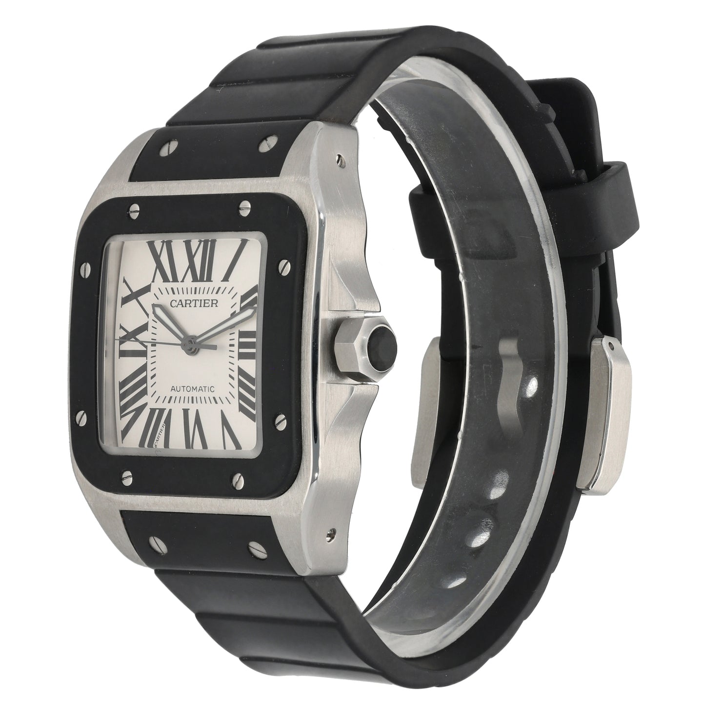Cartier Santos 2656 39mm Stainless Steel Watch