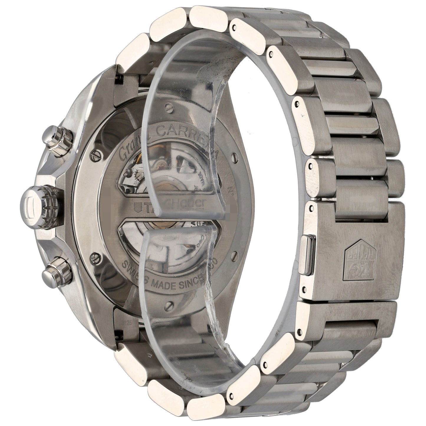 Tag Heuer Grand Carrera CAV511A 43mm Stainless Steel Watch