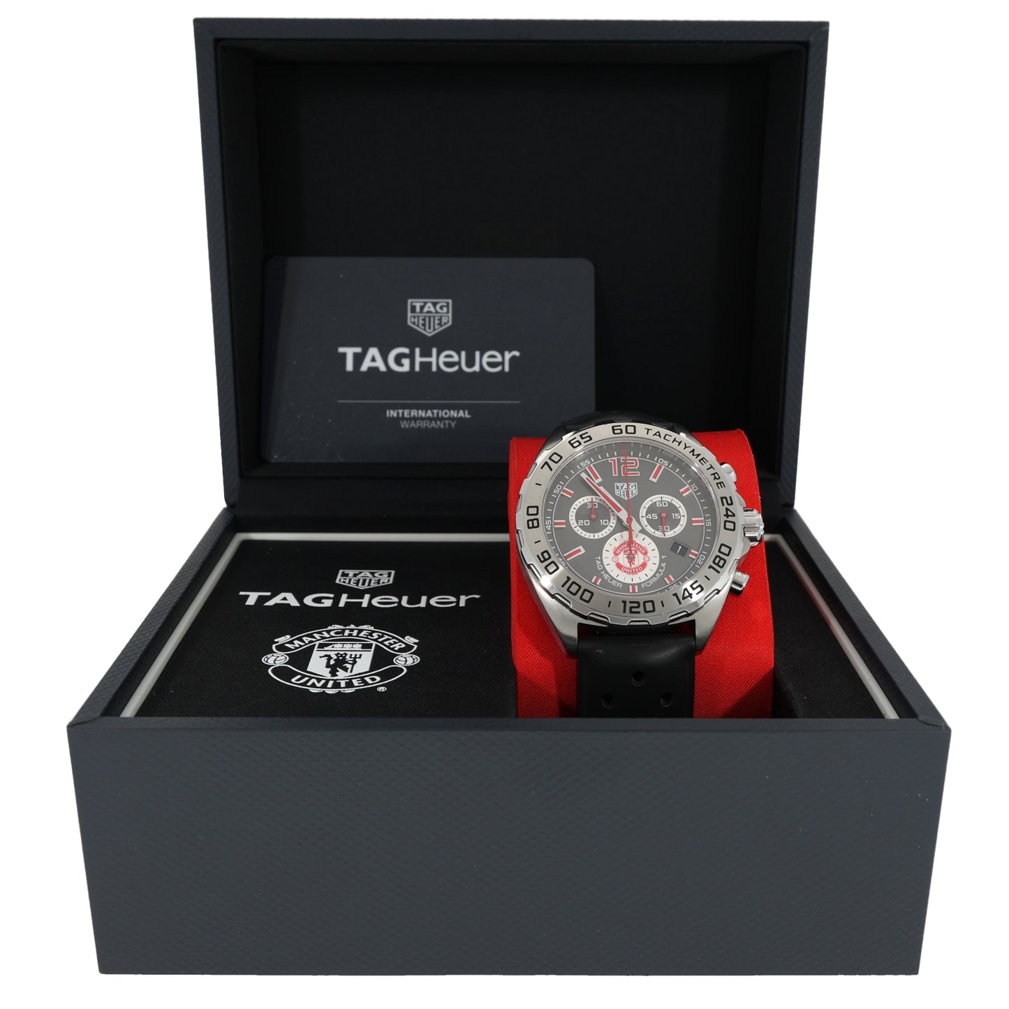 Tag Heuer Formula 1 Manchester United CAZ101M 43mm Stainless Steel Watch