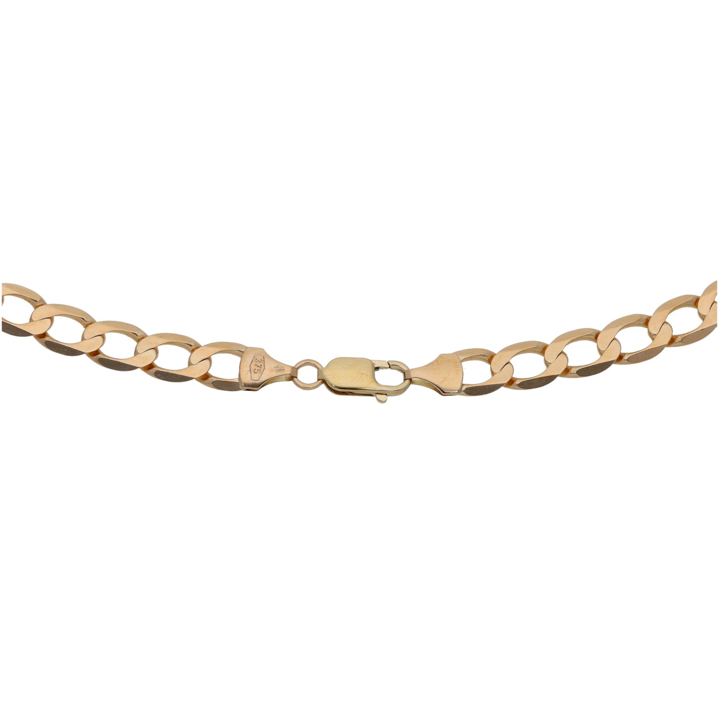 9ct Gold Curb Chain 20"
