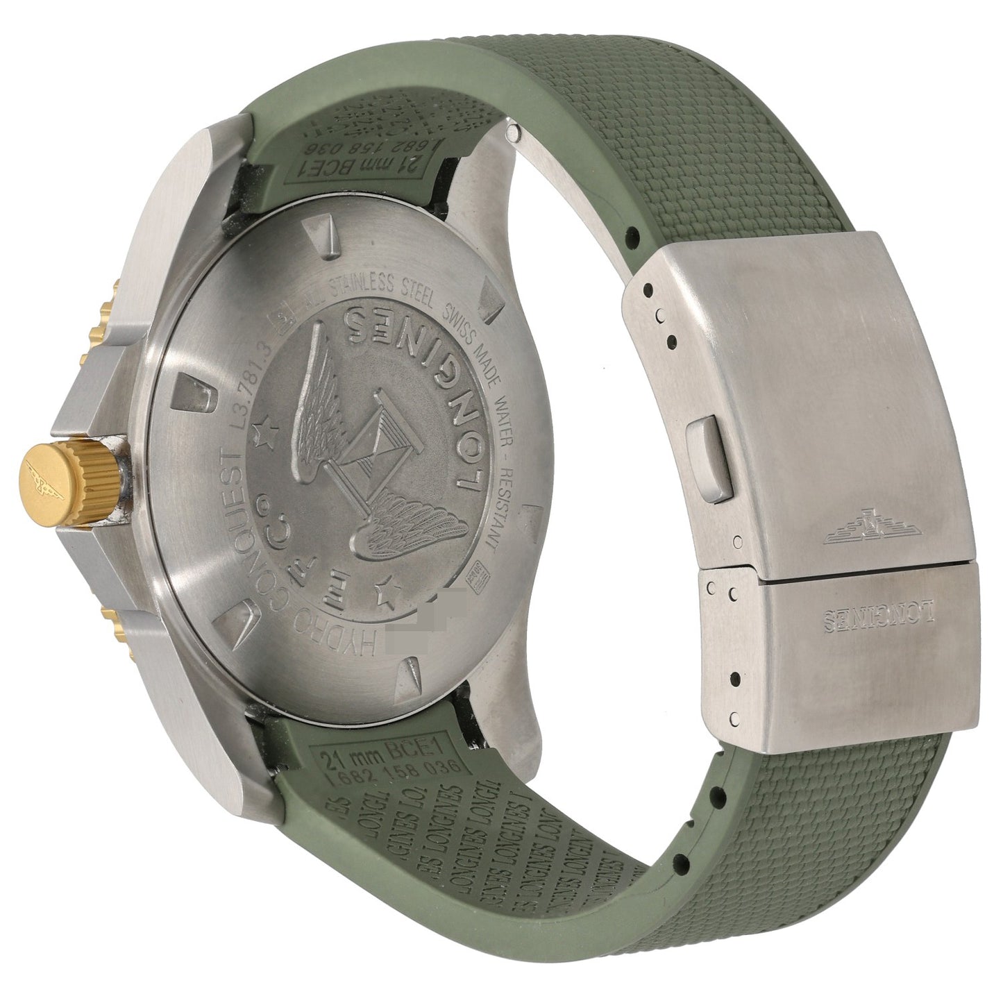 Longines Conquest L3.781.3 41mm Stainless Steel Watch