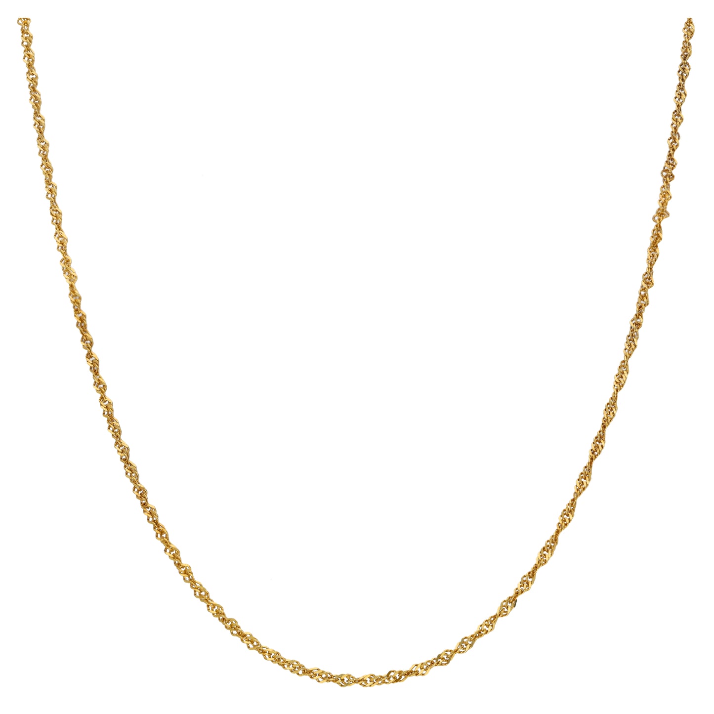 9ct Gold Rope Chain 16"