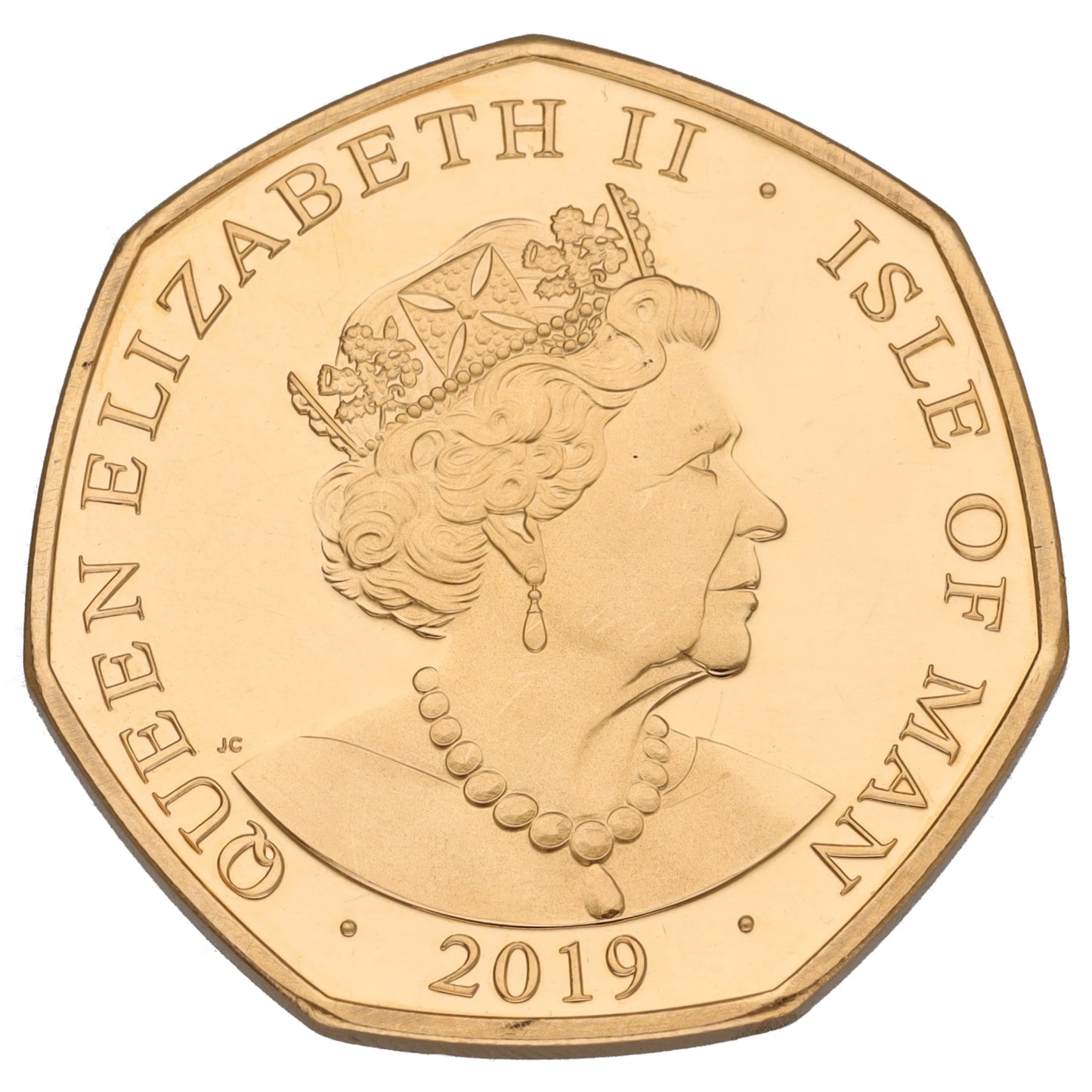 22ct Gold All Children, Except One Grow Up 50 Pence Coin 2019