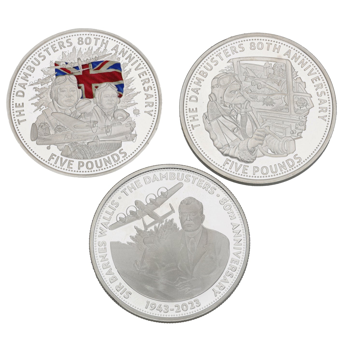 Silver The Dambusters 80th Anniversary Coin Set 2023