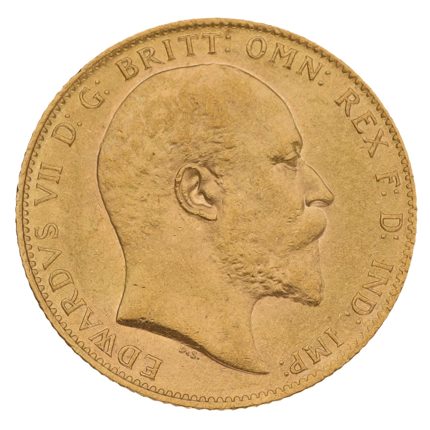 22ct Gold King Edward VII Full Sovereign Coin 1904