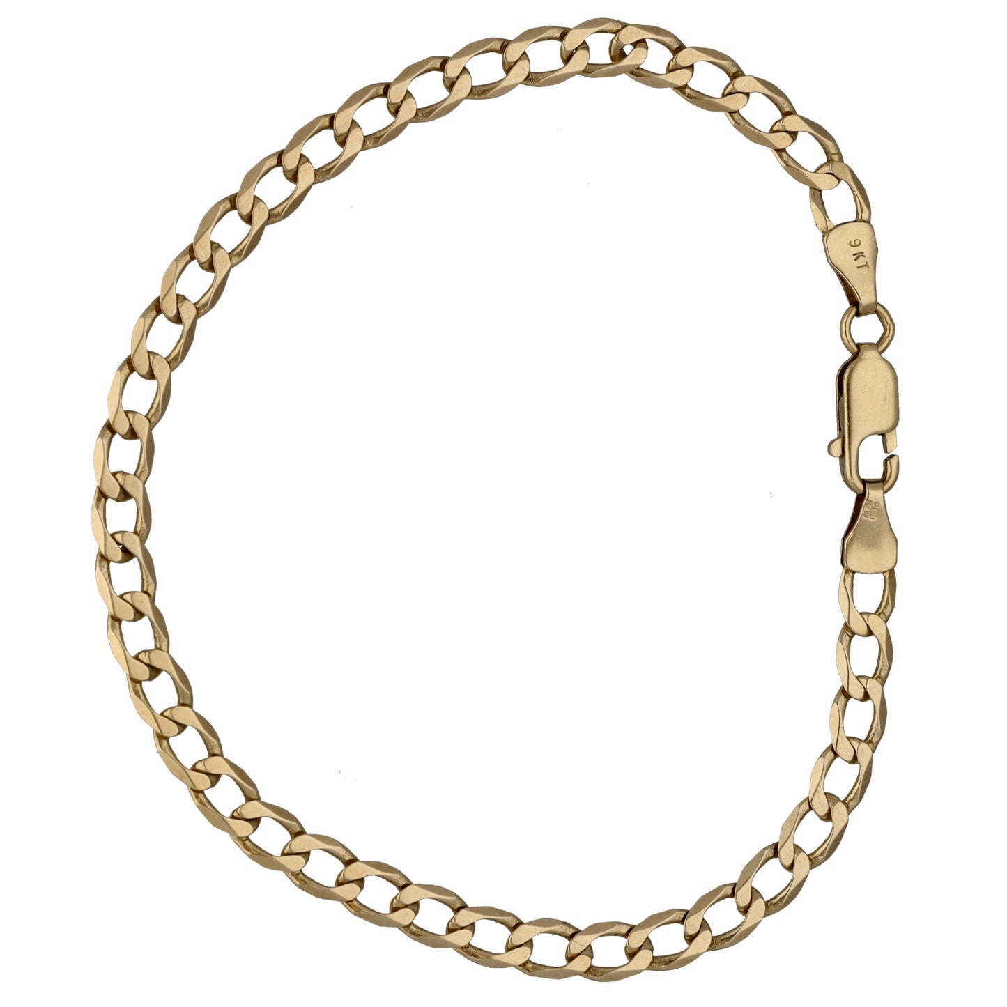 9ct Gold Curb Bracelet