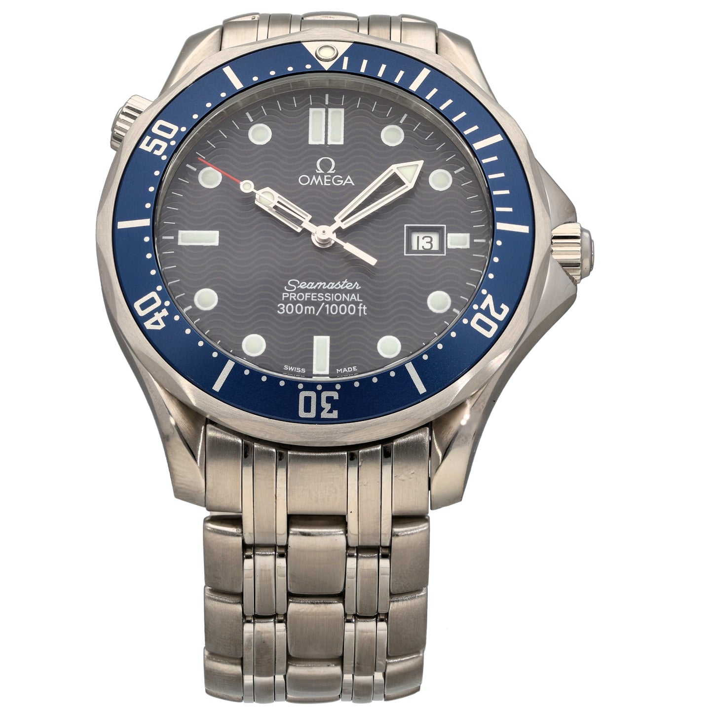 Omega Seamaster 41mm Stainless Steel Watch