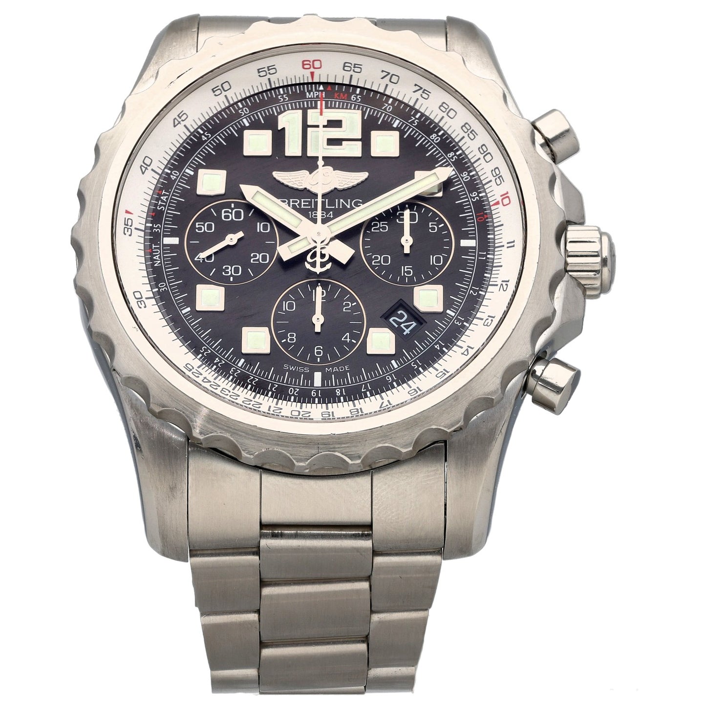 Breitling Chronospace A23360 46mm Stainless Steel Watch