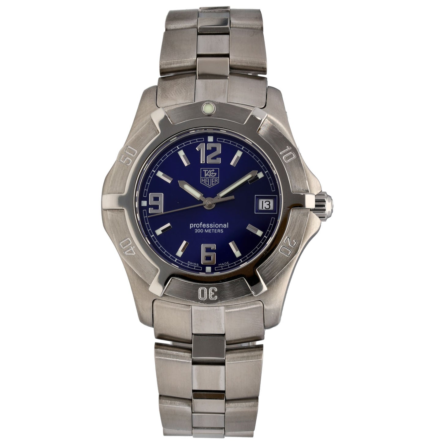 Tag Heuer Professional WN1112-0 38mm Stainless Steel Watch