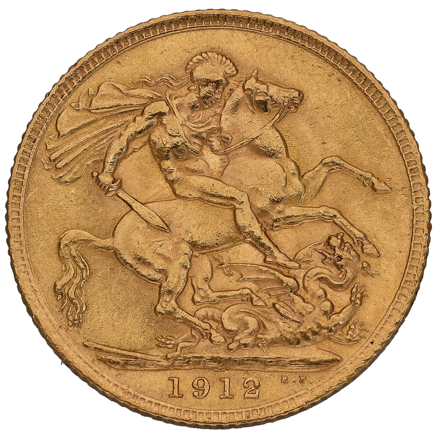 22ct Gold King George V Full Sovereign Coin 1912