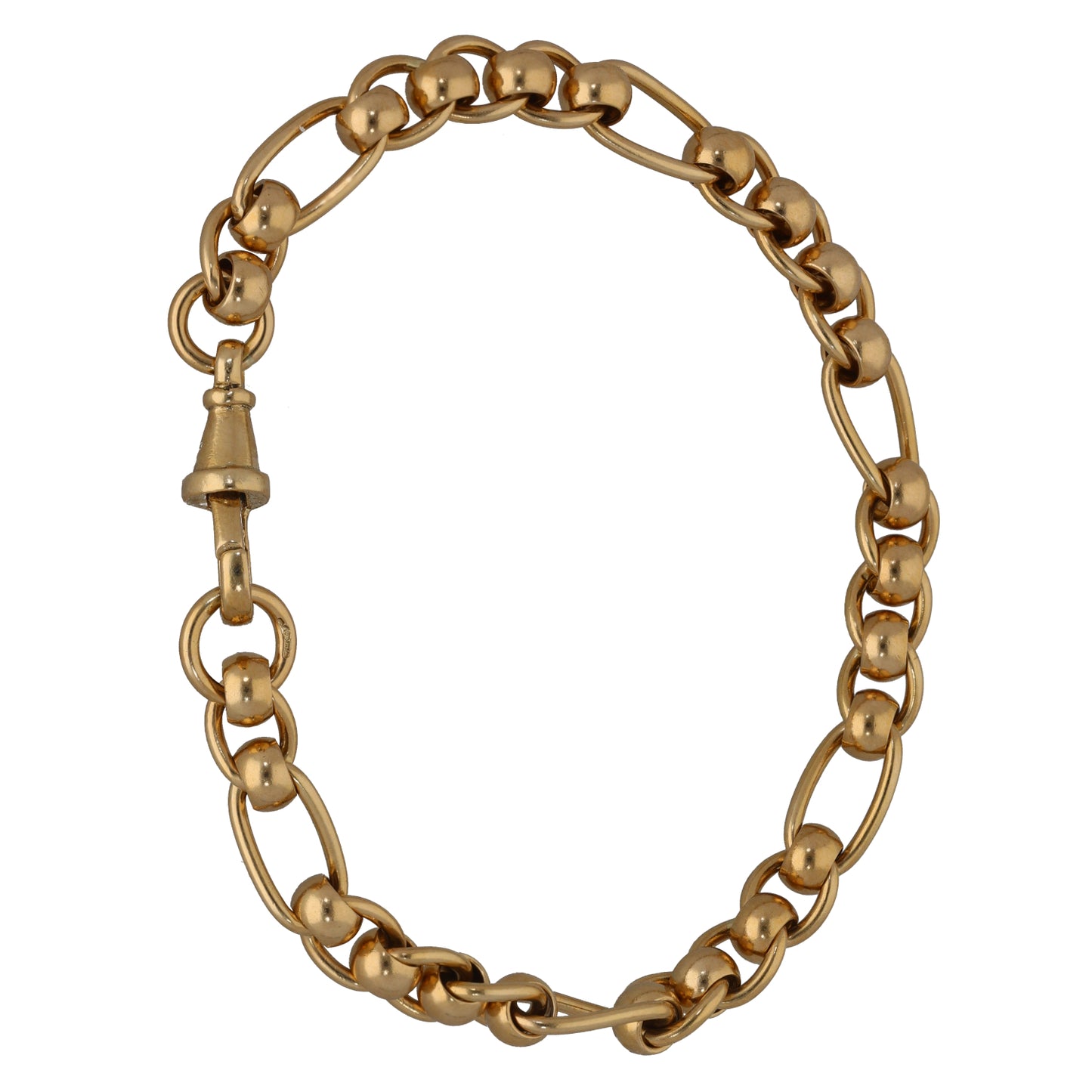 9ct Gold Figaro Bracelet