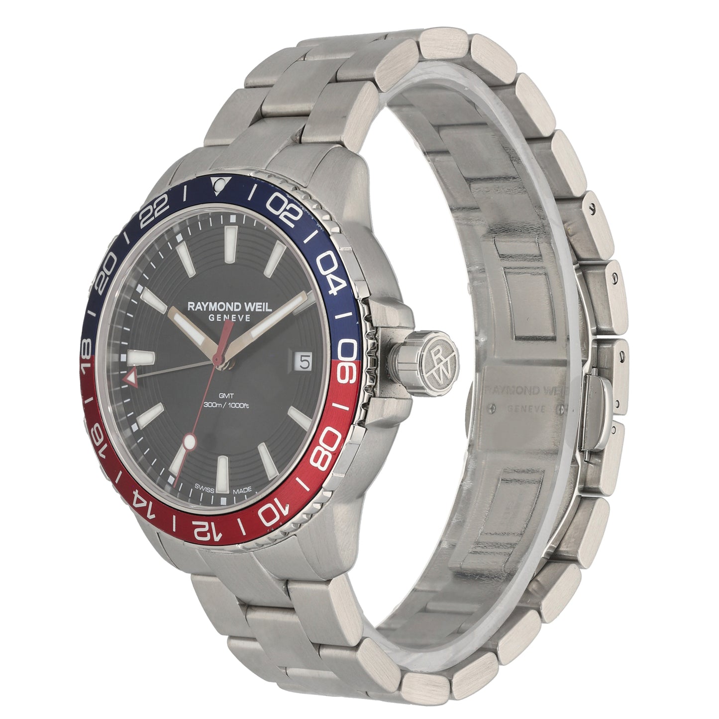 Raymond Weil Tango GMT 8280 42mm Stainless Steel Watch