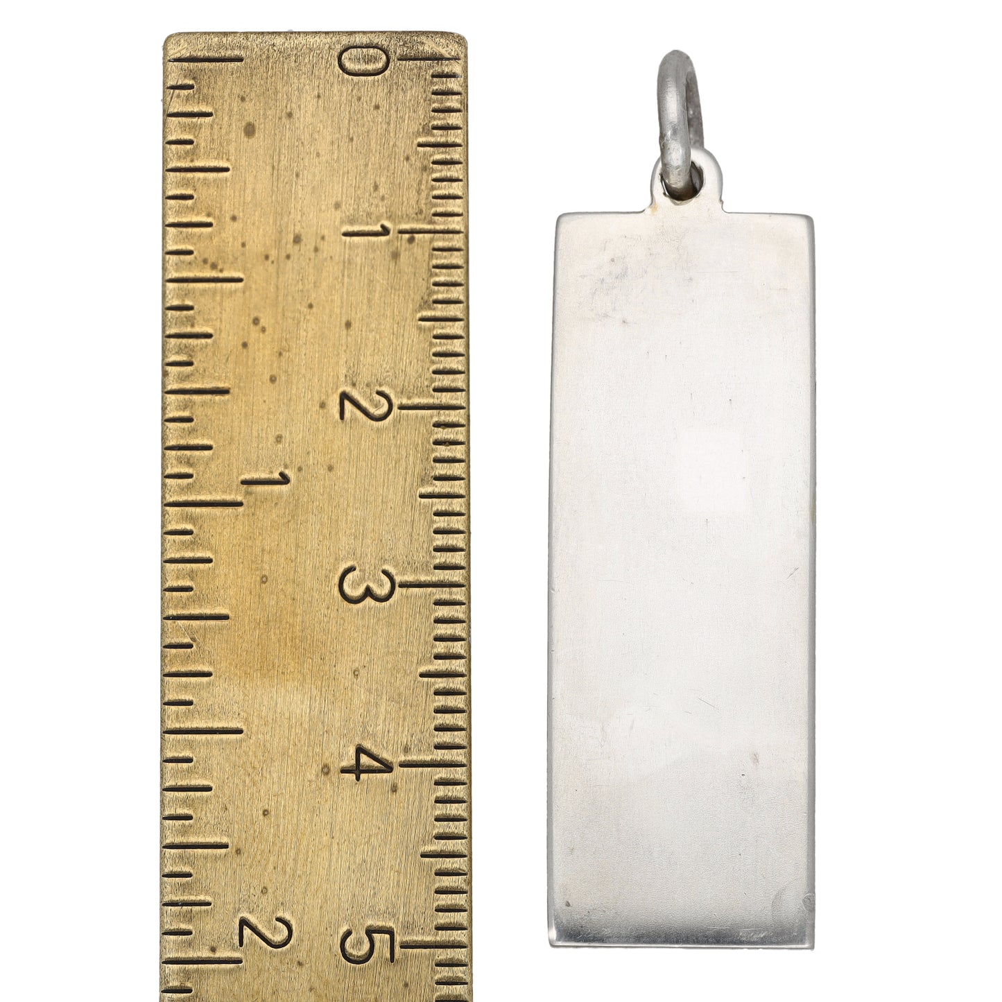 Sterling Silver Ingot Pendant