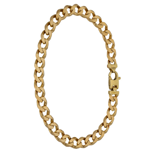 9ct Gold Curb Bracelet
