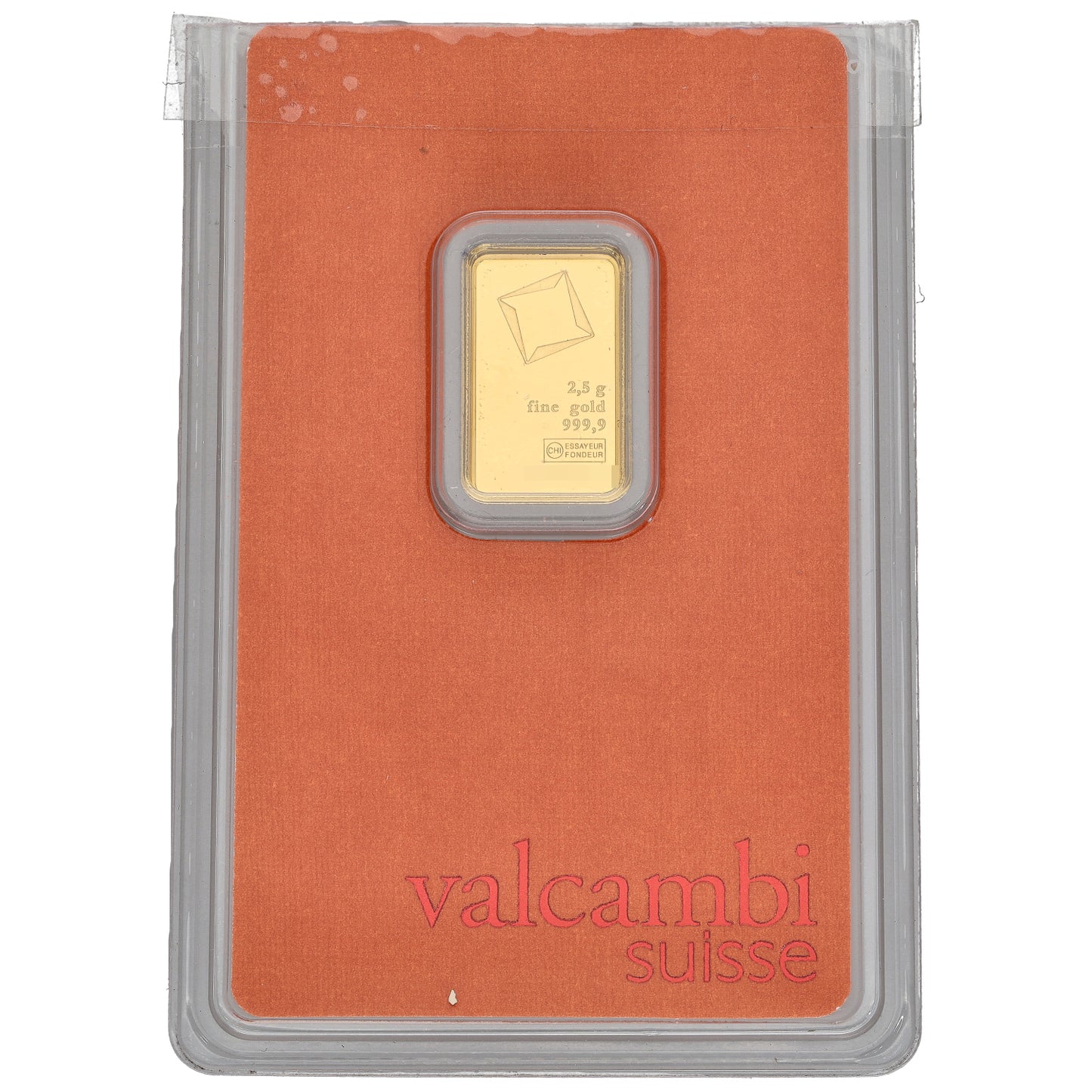 24ct 2.5g Gold Bar