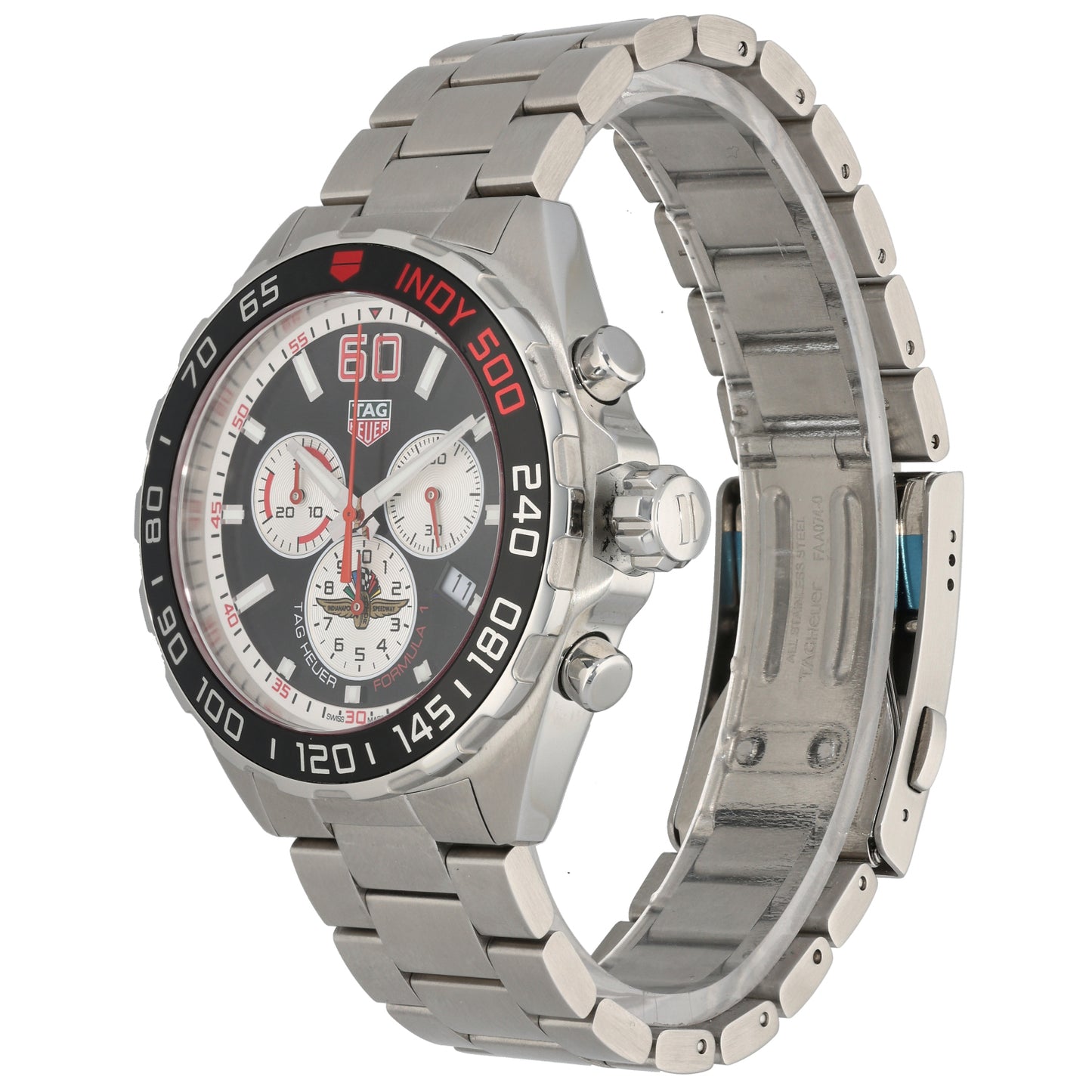 Tag Heuer Formula 1 Indy 500 CAZ101V 43mm Stainless Steel Watch