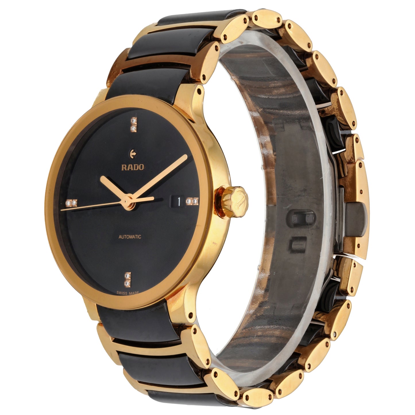 Rado Centrix 763.0036.3 39.5mm Bi-Colour Watch